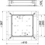 UZD 250-3 R, Puszka podpodłogowa UZD250-3R