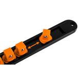 Uchwyty na nasadki 1/4", 3/8", 1/2" - zestaw 6 szt.