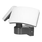 TOS DUO LED 2x20W podwójny naświetlacz ogrodowy 2x1600lm IP65 neutralna biel 4000K PC szary AD-NL-6603GL4 ORNO