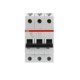 S203-B20 Wyłącznik nadprądowy 6kA 3P B20A 2CDS253001R0205 ABB