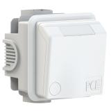 GNIAZDO ZABUDOWANE SERIA DESIGN IP44 gniazdo podtynkowe przelotowe 16A 3P+Z 400V 884-6v PCE