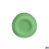 Przycisk kompaktowy "heavy" zielony CP6-10G-11