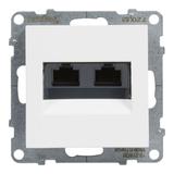 Suno Gniazdo Komputerowe Rj45/Kat 5E Utp Czarny 721450 721153 LEGRAND