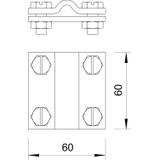 252 8-10xFL30V4A, Zacisk krzyżowy