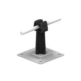 AN-11P/OG/C-N Uchwyt na płytce stal.H=7cm Z-zatrz. /OG/ czarny