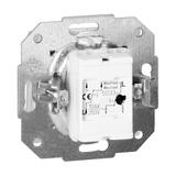 Łącznik podtynkowy schodowy podwójny Pearl, 10A, 250V, WP-2/5P, biały OR-OE-7702/2/W ORNO