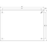 Szyld: ACHTUNG! Getrennter Blitzschutz mit HVI-Leitung