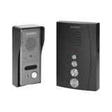 Zestaw domofonowy jednorodzinny bezsłuchawkowy czarny ELUVIO OR-DOM-RE-914/B ORNO