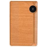 STRATIS AC, dzwonek przewodowy elektromechaniczny dwutonowy, 230V, dębowy