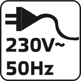 Nożyce do żywopłotu 600W, szerokość cięcia 450 mm