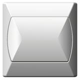 AKCENT Łącznik jednobiegunowy - kolor biały