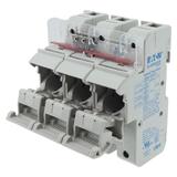 Podstawa bezpiecznikowa 22x58 3P 125A 690V AC mikroprzekaźnik CH223DMSU-F EATON