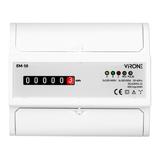 3-fazowy analogowy wskaźnik zużycia energii elektrycznej, 100A, 7 modułów, DIN TH-35mm