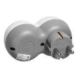 Rozgałęźnik + 2xUSB (Schuko) biało-szary OR-AE-13246(GS) ORNO