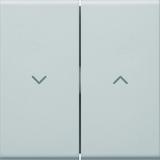 tehalit.WA Klawisze symbol  strzałki  do łącznika żaluzjowego PC-ABS jszary