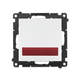 Simon 55 Sygnalizator świetlny LED – światło czerwone 230V Biały mat TESS2.01/111 KONTAKT