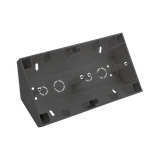 Simon 55 Puszka natynkowa narożna 2-krotna do ramek LINE/DUO Grafitowy mat