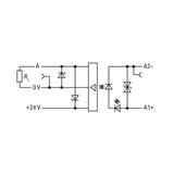 złączka z optoseparatorem mocy 24 V DC