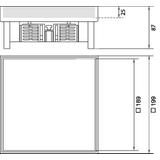 tehalit.VE-EE Pokrywa pełna IP54 5kN EKQ06 200x200 25mm stal nierdzewna EKQ060BL25 HAGER