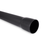 Rura osłonowa sztywna z kielichiem ROS-M (RHDPE) 110/5,5 - czarna (50szt/paleta) ROS-M 110/5,5 CZARNA 11799 TT PLAST