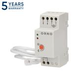Czujnik zmierzchowy na szynę DIN z hermetyczną zewnętrzną sondą IP65 3000W OR-CR-219 ORNO