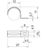 604, OBEJMY MOCUJĄCE 12MM OC