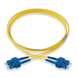Patchcord światłowodowy, Actassi, OS2, SC-SC, dwustronny, LSZH, 1 m