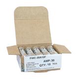 30Amp 600Vac 10x38mm FERRULE FUSE Wkładka szybka 30A AC 600V 10x38 mm aR UL FWC-30A10F EATON