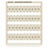 oznaczniki WSB nadruk X /5szt./ WAGO