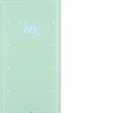 BERKER R.3 Sensor dotykowy potrójny z regulatorem temperatury szkło biały 75643050 HAGER