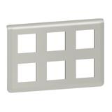 Mosaic - Ramka 2x3x2 Modułowa Pozioma - Aluminium 079332L LEGRAND