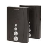 Zestaw domofonowy jednorodzinny z interkomem bezsłuchawkowy czarny ELUVIO INTERCOM OR-DOM-RE-920/B O