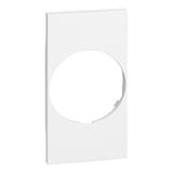 LIVING NOW - PLAKIETKA GNIAZDA 2P+Z SCHUKO - 2 MODUŁY - BIEL, Bticino