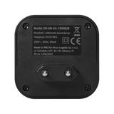 ATEL AC, dzwonek bezprzewodowy sieciowy, learning system, 38 dźwięków, 150m, czarny