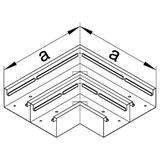 tehalit.BRS Kąt płaski 100x210 D stal biały