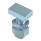 CL20HB M5x25 ZL Śruba z łbem młoteczkowym