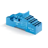 Gniazdo do przekaźników serii 55.32; 55.34; zaciski push-in, 94.P4 SPA