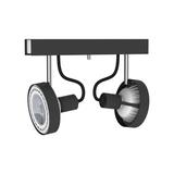 Nowodvorski kinkiet (reflektorki) Cross II 2xGU10/ES111 grafitowy 9597