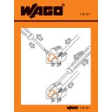 etykieta z instrukcją obsługi dla grup 736, 737 i 738