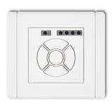FLEXI Elektroniczny sterownik roletowy (przycisk centralny/dodatkowy) biały FSR-6 KARLIK