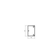 WDK 40060, KANAŁ ŚCIENNY I SUFITOWY, 40X60X2000