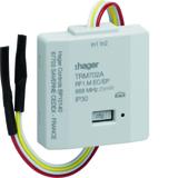 KNX q/e/s 2-kanałowe wejście przyciskowe na baterie jasnoszary TRM702A HAGER