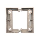 puszki instal. Puszka natynkowa głęboka (40mm) pojedyncza składana satynowy