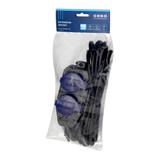 Przedłużacz warsztatowy bryzgoszczelny IP44, 4 gniazda (2+2) 2P+Z IP44, schuko, przewód gumowy, H05R