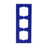 AXCENT Ramka 3-krotna  niebieski