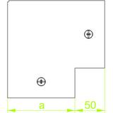 KPKMP100H50 Kolanko 90° 1,5 mm