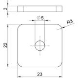 ULS, WZMOCNIONA PODKŁADKA 3MM
