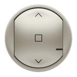 CELIANE WITH NETATMO - PLAKIETKA DO ŁĄCZNIKA ROLET GRAFITOWA, Legrand