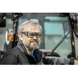 LOTZEN okulary ochronne bezbarwne/niebieskie uni