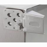 4 UCHWYTY MOCUJĄCE DO ŚCIAN ZE STALI NIERDZEWNEJ 300 KG, Legrand